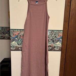Old Navy Mauve Midi Dress